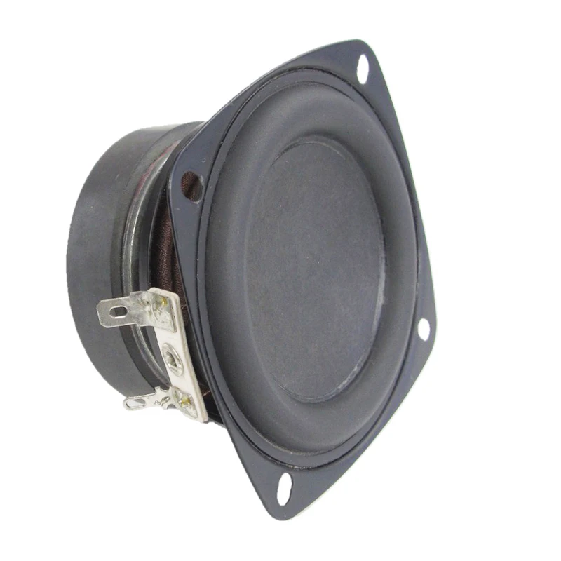 1pcs 3 Inch 79MM Audio Woofer Speakers 4 8 Ohm 15W Bass Driver Paper Cone Rubber Edge For Home Theater Bluetooth Small Steel Gun