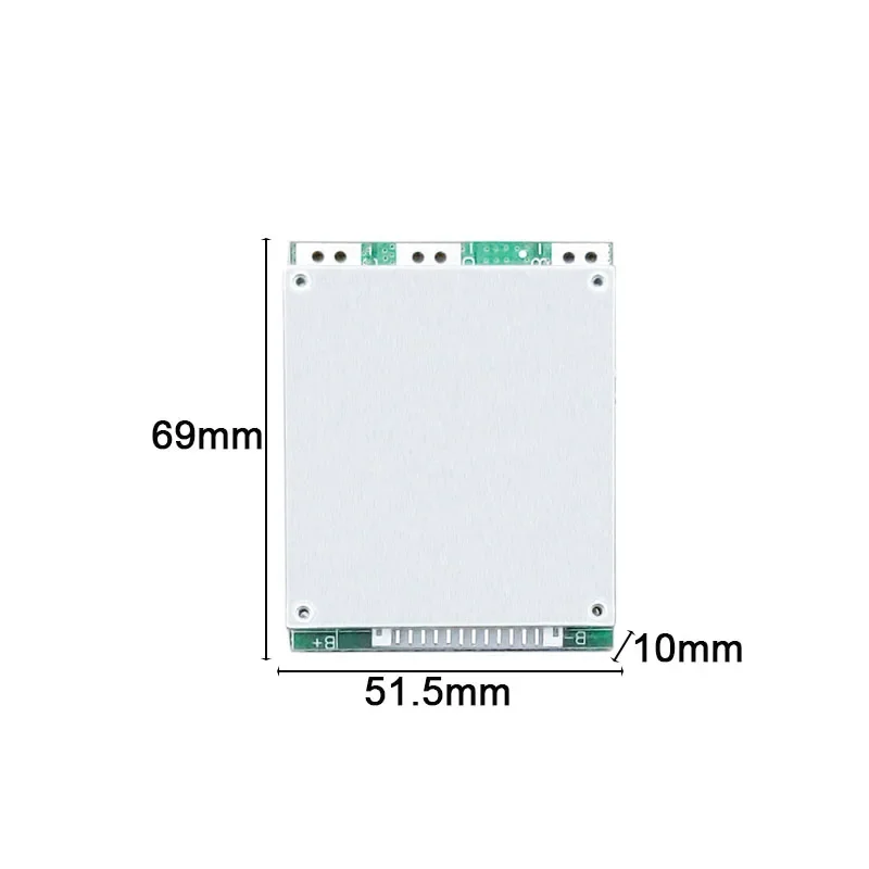 BMS 13S 35A 48V Li-ion Lithium 18650 Battery Pack Charge Board Split Port Balancer PCB Short Circuit Protection For Escooter