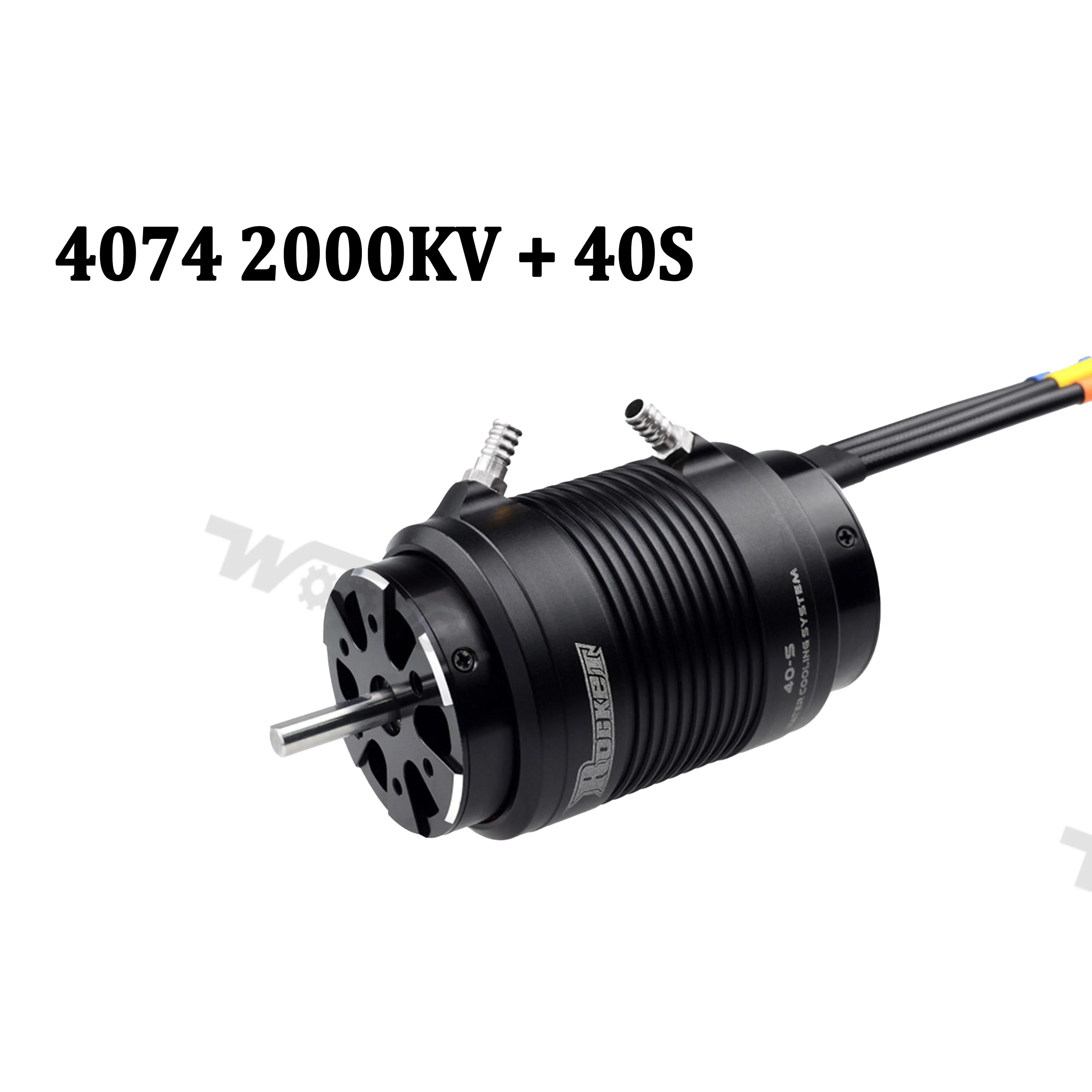 Rocket-RC 4074 4082 4092 1900KV 1600KV 1520KV 1250KV 2250KV Borstelloze Motor met Waterkoelingsmantel voor 1000mm (of groter) RC Boot