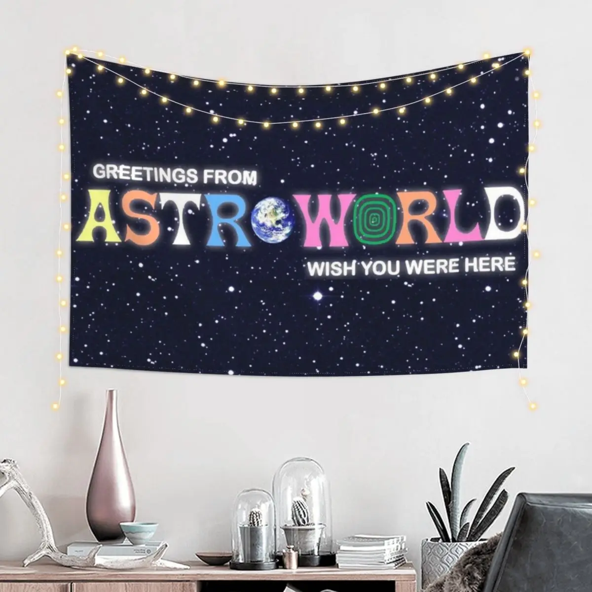 

Greetings from, Astro fan cover Tapestry Wall Hanging Decor Wall Decor Anime Decor Tapestry