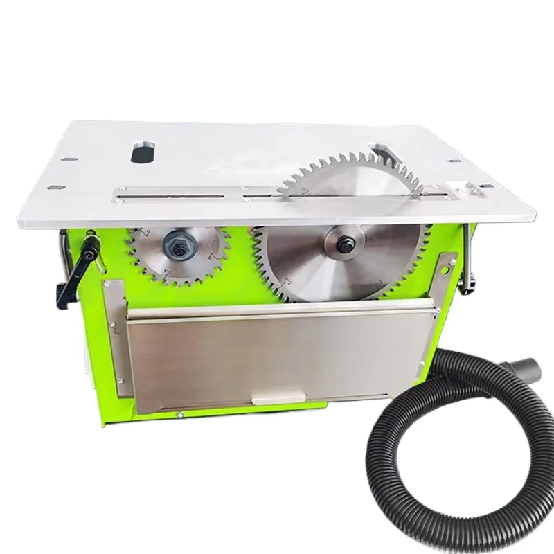 Table Saw Electric Dust-Free Composite Wood Multifunctional Woodworking Sliding Table Saw Integrated Precision Cut Saw