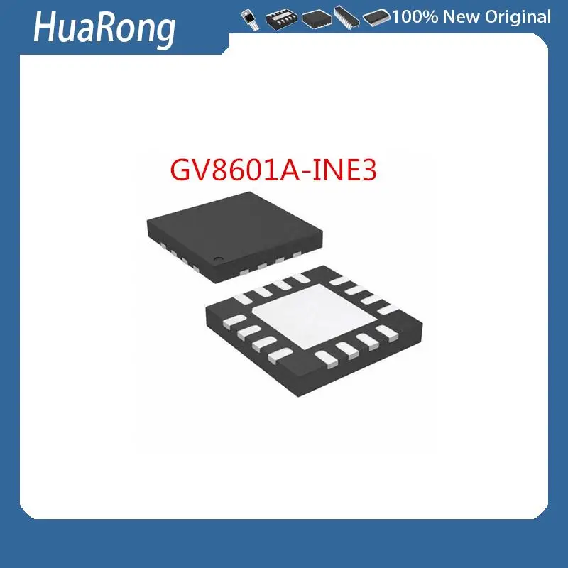2PCS/LOT    GV8601A    GV8601AINE3    GV8601A-INE3    QFN16