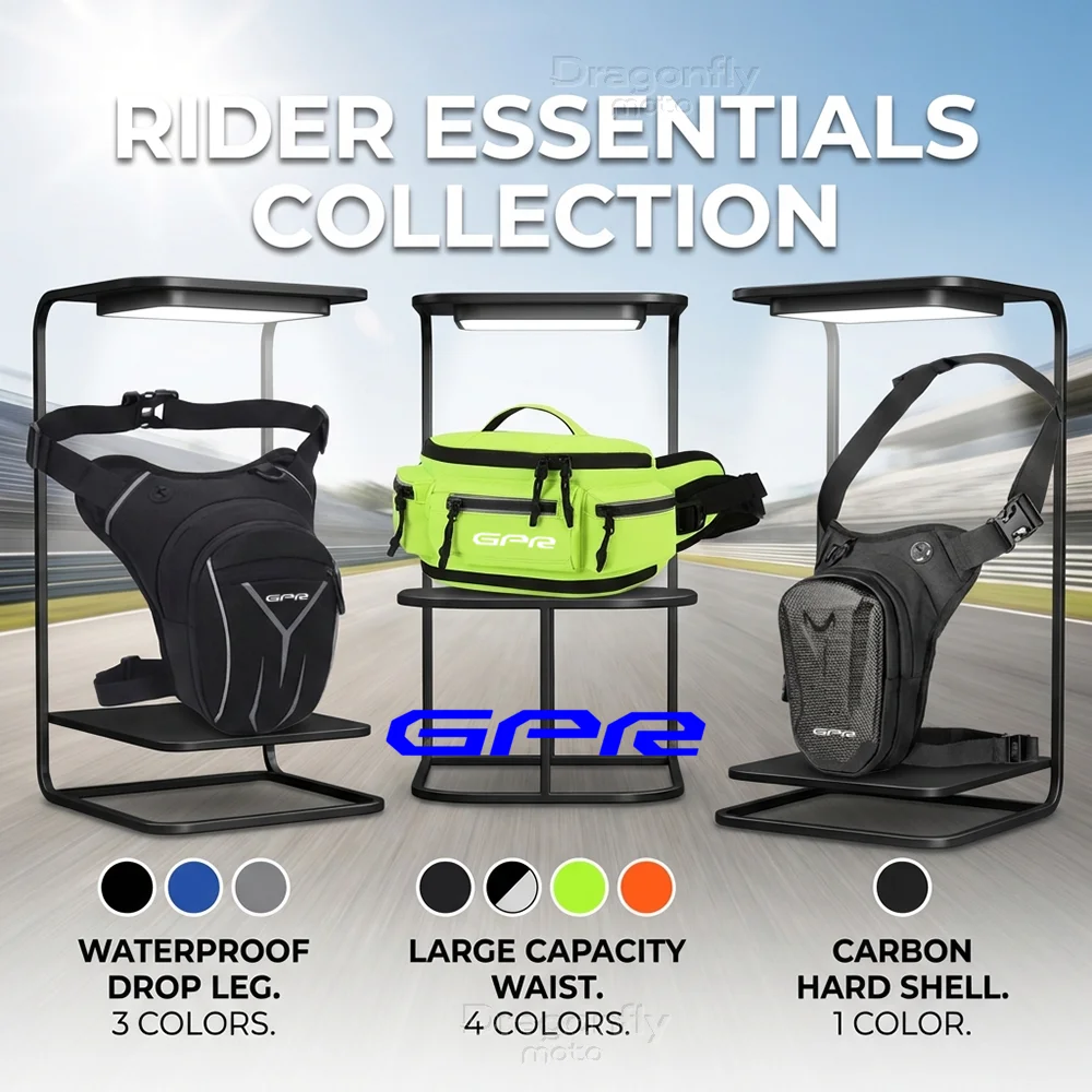 

For Derbi GPR 50 125 75 Sport 125 2t 4t GPR 50 Nude Motorcycle Leg Bag Waterproof Rider Waist Bag Cycling Bike Crossbody Bag