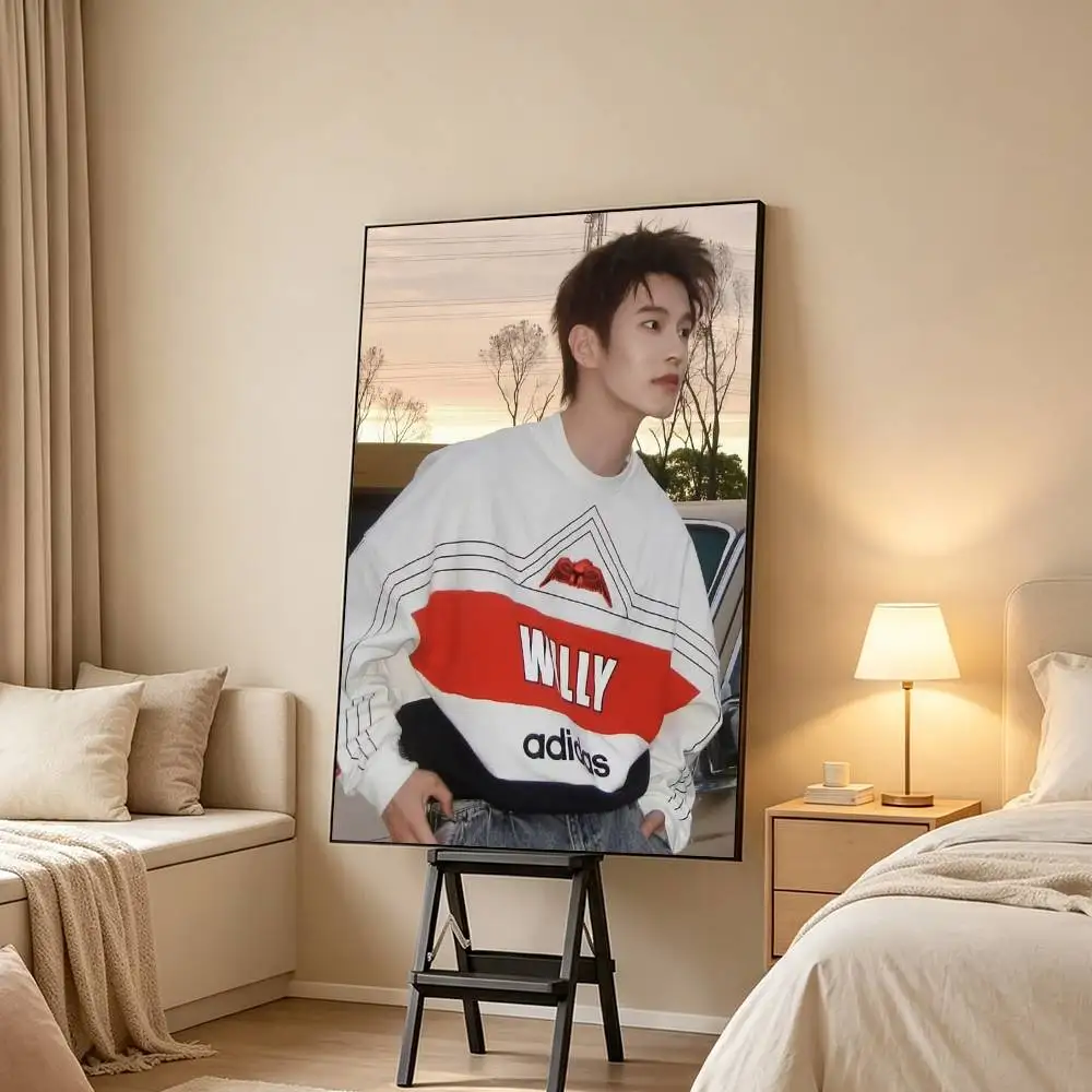 Nick He Yu Jin C-Chao Poster High Quality Dorm Living Room Aesthetic Wall Decoration Painting Stickers Gift