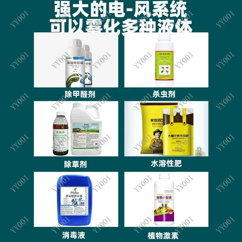 Rechargeable Electric Backpack Sprayer Home Garden Disinfect & Farm Pesticide Spray Tool