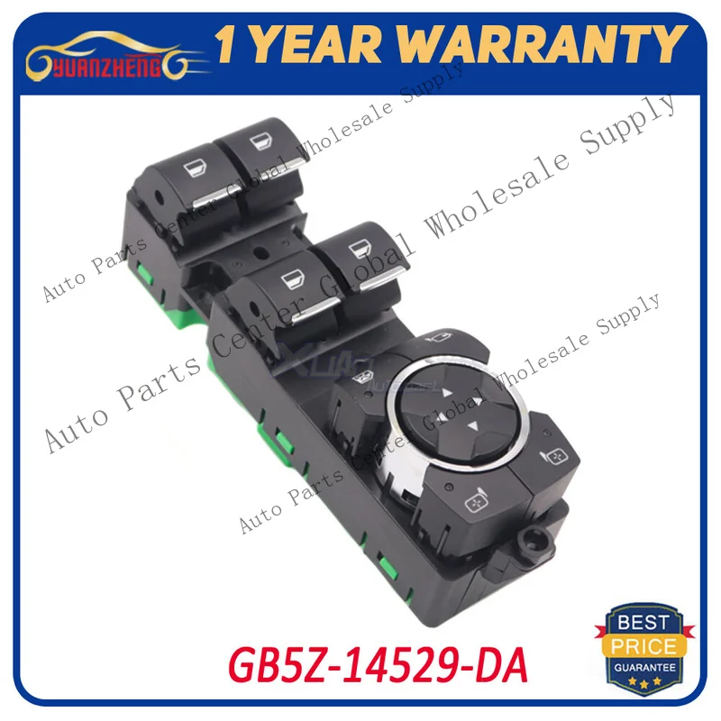 Z+ For Ford Explorer 2016-2019 1pcs Driver Side Window Control Switch GB5Z-14529-DA