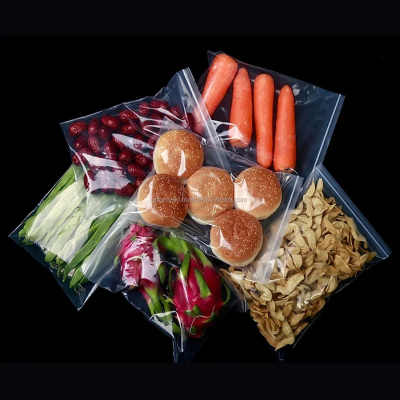 2025customized.Zip Lock Poly Zipper Lock Bag Packing Food, Clothes Custom Poly Bag Mailer Packaging Plas