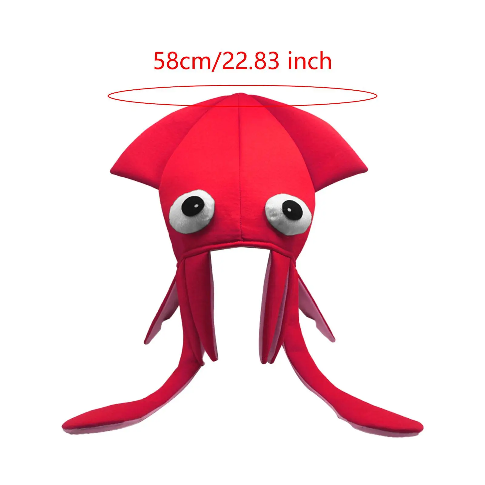 Chapeau de calmar, accessoire Photo, chapeaux fous pour carnaval, fête d'halloween, Festival, jeu de rôle