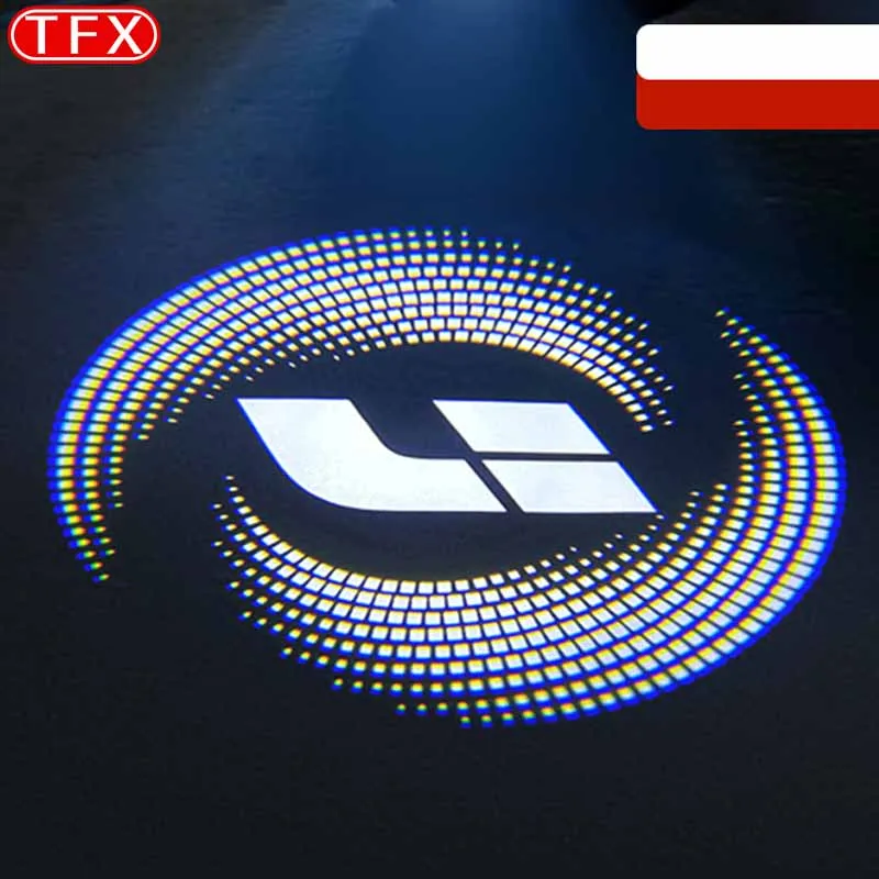 For Lixiang L7 L8 L9 Car Welcome Light Door Projection Laser Ambient Light High-definition Tuning Car Special Auto Accessories