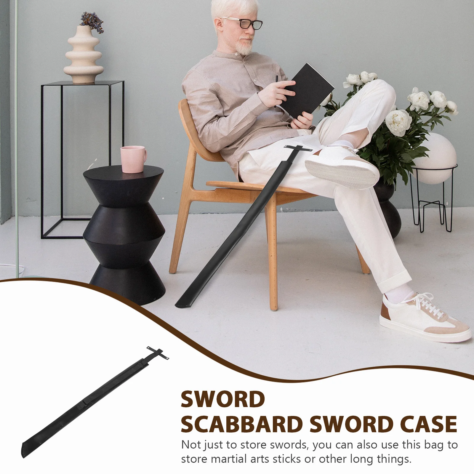 

Adjustable Swords Bag and Cloth Strong Stitching Side Reinforced for Long Swords Storage Carry Case Long Storage Bag
