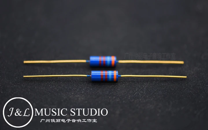 

2pcs/lot Japan original RMG 1W 1% carbon film gold foot non-inductive resistance tube amplifier audio fever tonic free shipping
