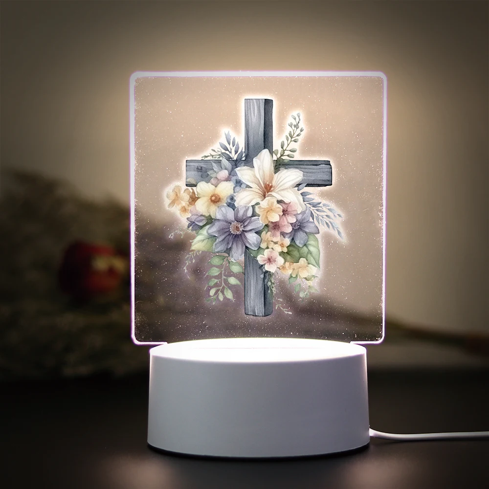 Religion 3D Night Light For Home Room Decoration Nightlight Usb Atmosphere Table Lamp