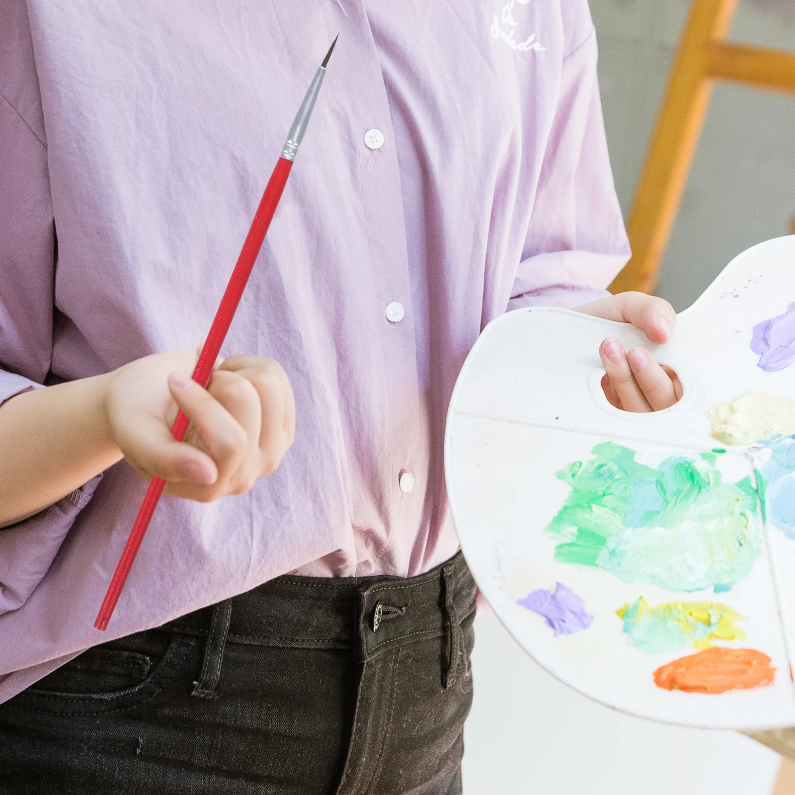 

30pcs Fine Line Drawing Brushes Set Soft Nylon Bristles For Watercolor Painting Detailing Craft Diy Art Supplies Miniature Paint