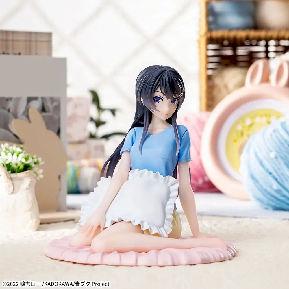 

10CM Rascal Does Not Dream of Bunny Girl Senpai Pajama Figure Car Ornament Fan Collection Item