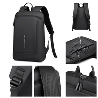 Men's Waterproof Backpack Ultra-Lightweight Men's Backpack Stylish Men's Backpack 15.6-inch Laptop Backpack - Image 5