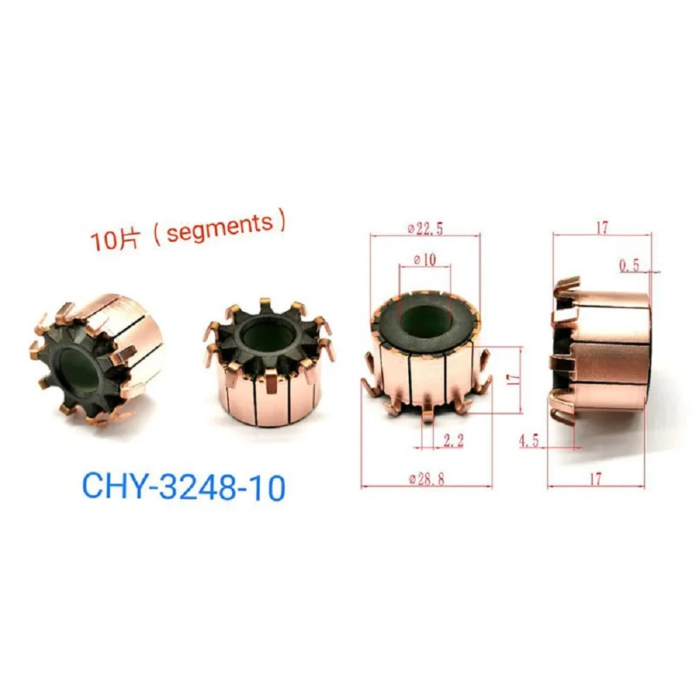 22.5*10*17*10P Rectifier Reverser Copper Head Chy-3248-10