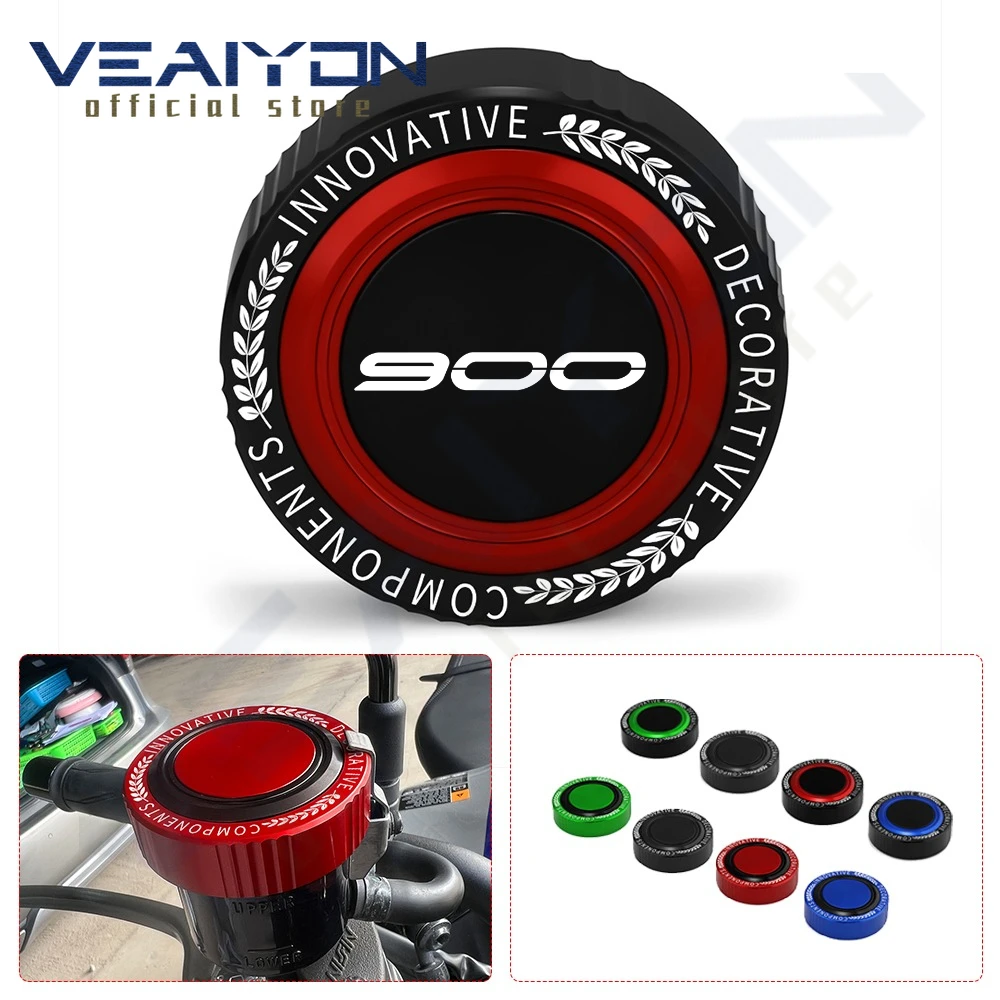 

For Z900SE 2022 2023 2024 Motorcycle Accessories Aluminum Front Brake Fluid Oil Reservoir Cap Cover Master Cylinder Pump Cover
