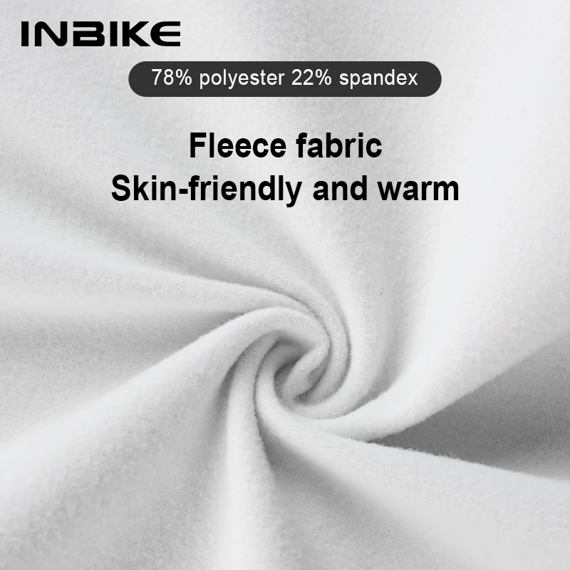 INBIKE New Fleece Cycling Clothing Men\'s Autumn and Winter Warm Long-sleeved Road Bicycle Jacket Outdoor Sports Shirt