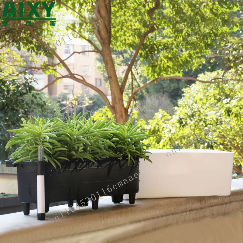 Water level device Lazy flower pot Desktop flower pot Furniture decoration Office home gardening dill flower pot