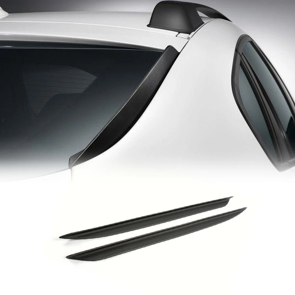 PU Rear Window Wing Spoiler Boot Lip for BMW X6 E71 2008 - 2013 Rear Window Side Spoiler Wing Lip Car Styling 