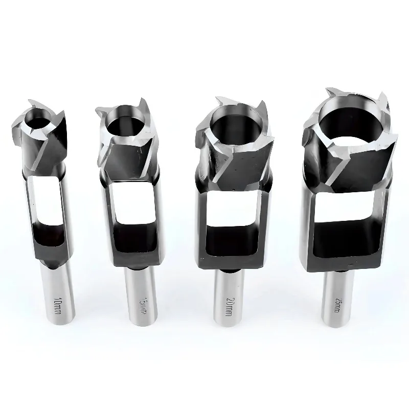 Furniture woodworking drill bit cone tool high carbon steel Tenon insert knife 13mm handle 8mm 10mm 12mm 15mm 20mm