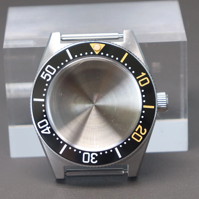 

40.5mm Diving Watch Case 316L Stainless Steel For Seiko NH35 NH36 NH38 NH34 Automatic Movement Mod SPB143J1/SPB253J1 Tiger Whale