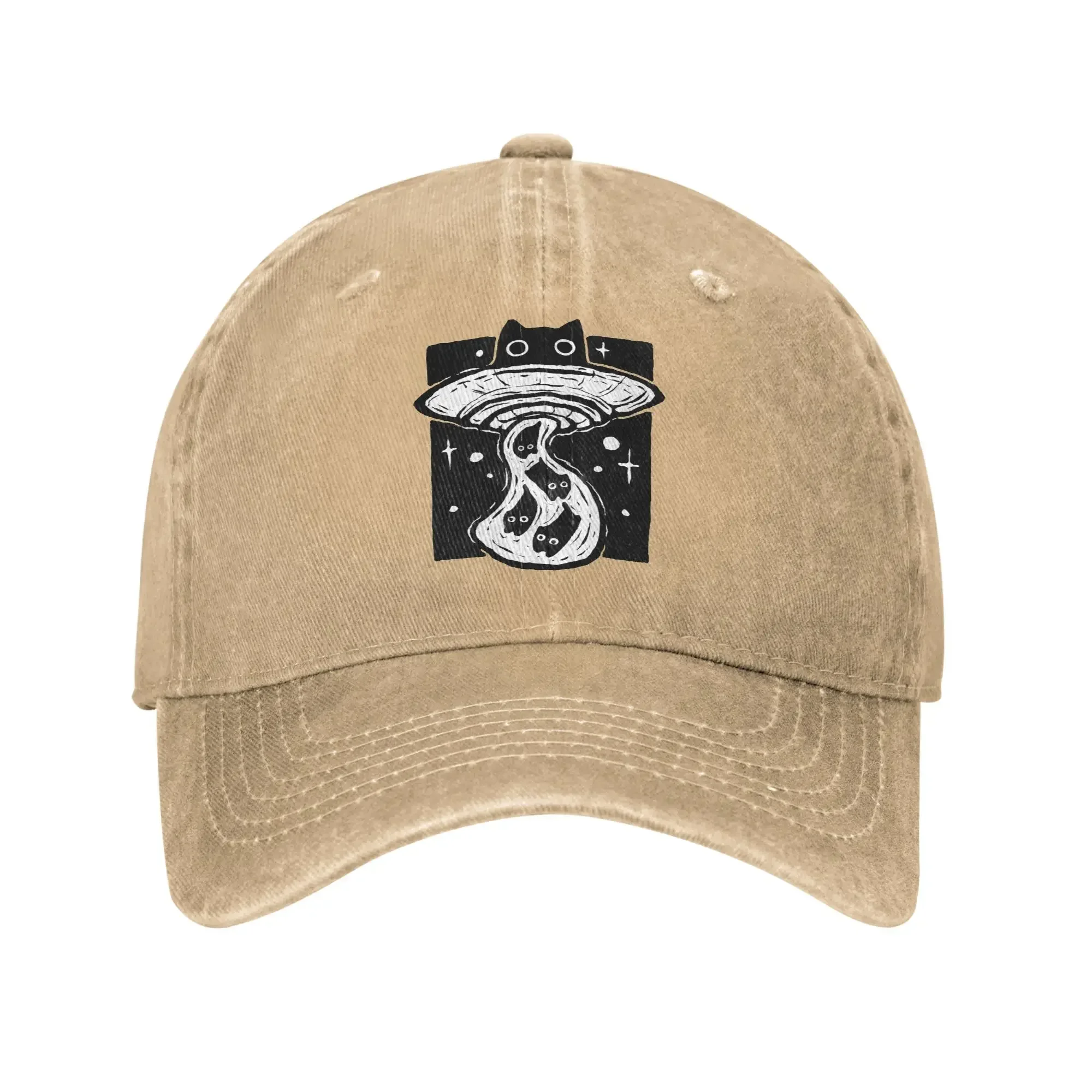 2026 Cartoon Cat Group Printed Sun Baseball Cap  Men Women Design Trucker Hat Summer y2k Retro Hiking Fishing Hot Sale Baseball