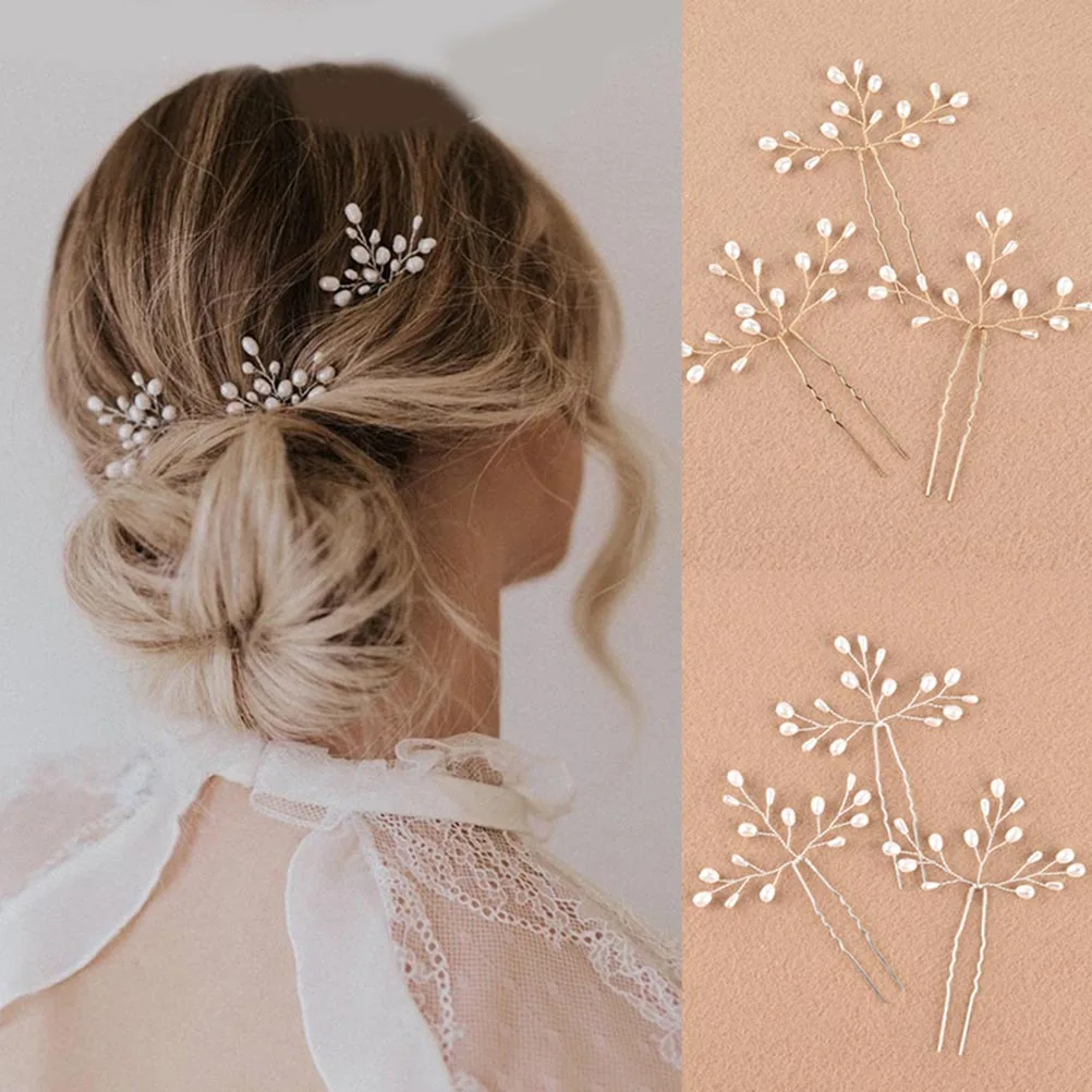 

2pcs Hairpin Elegant Durable Premium Women Hairpin Material Bridal Bridesmaid Accessories Wedding Hair Styling