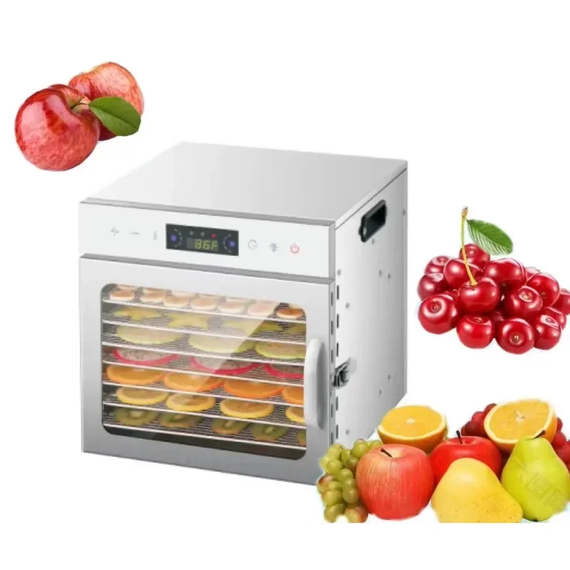 

Touchscreen Version High Quality 8-layer Dried Fruit Machine Commercial Household Food Dehydrator