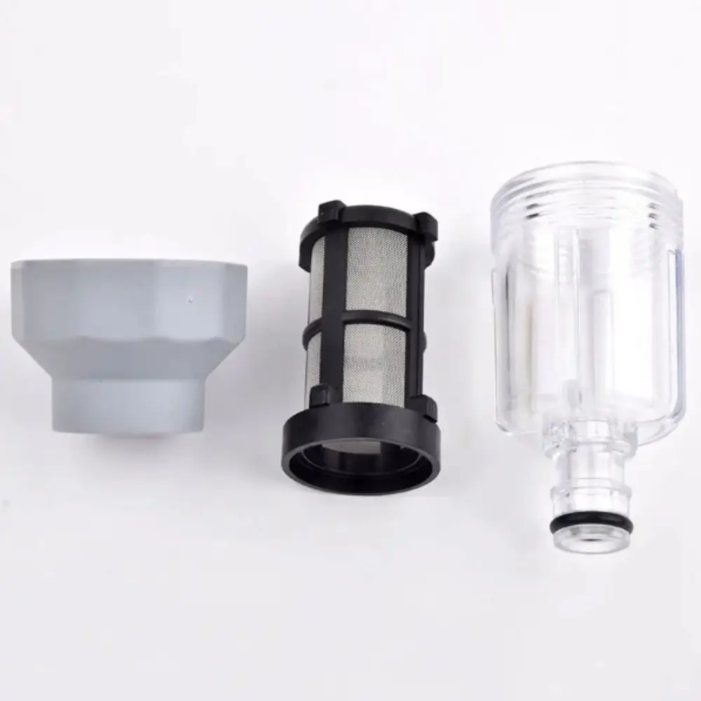 304 Stainless Steel High Pressure Car Wash Filter 80 Mesh Screen Thread Connection Water Inlet Filter Fast Connector