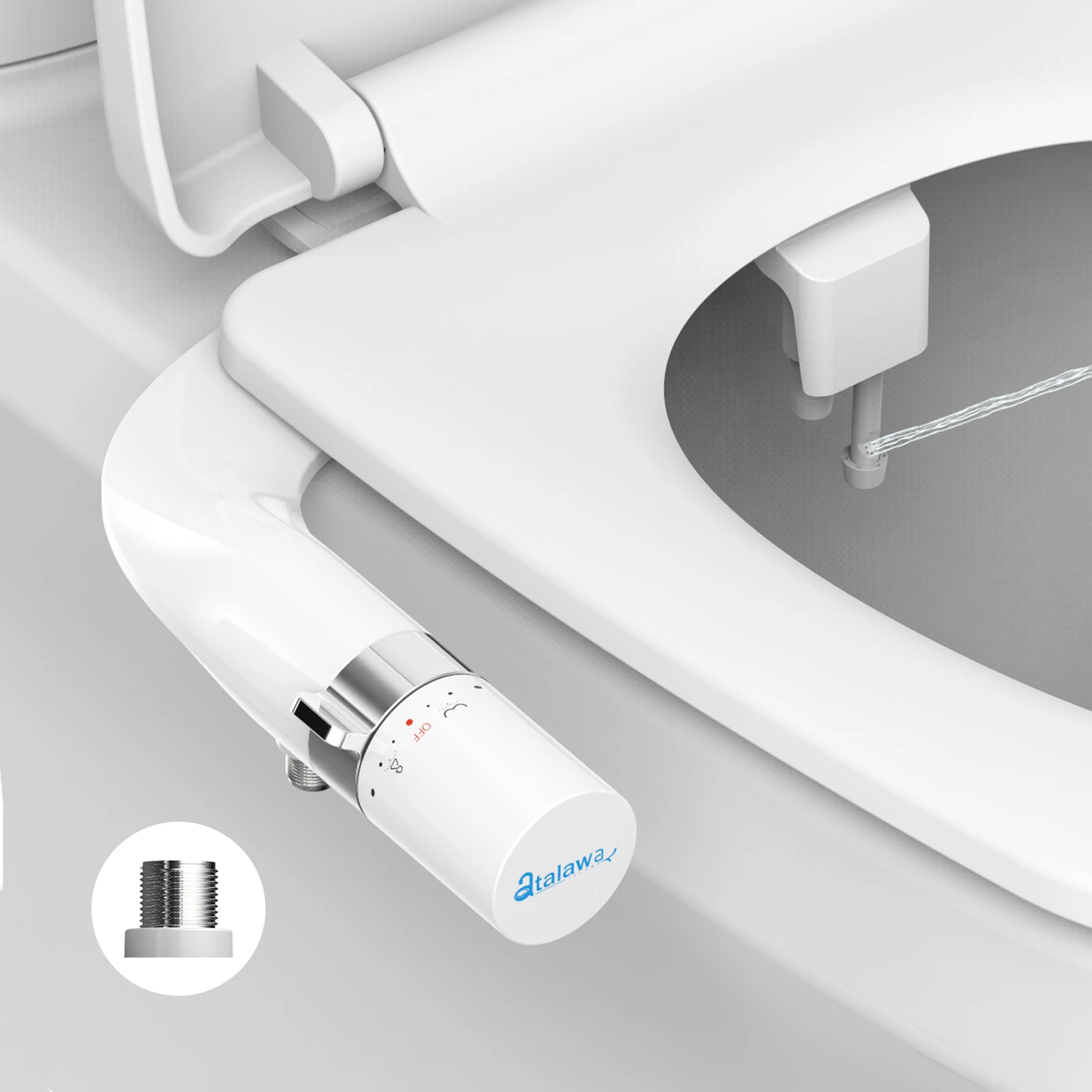Plunger Toilet - Atalawa Tuvalet Klozetine Takılan Bide Aparatı,