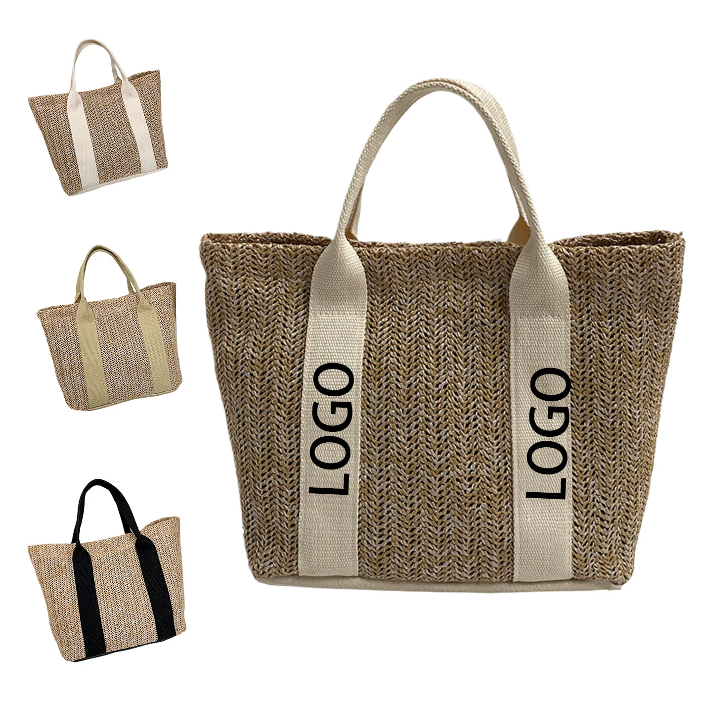 Custom Text Straw Beach Bag Personalized Bridesmaid Bag Burlap Tote Bag Bridal Party Gift Wedding Gift Bachelorette Bag Reusable