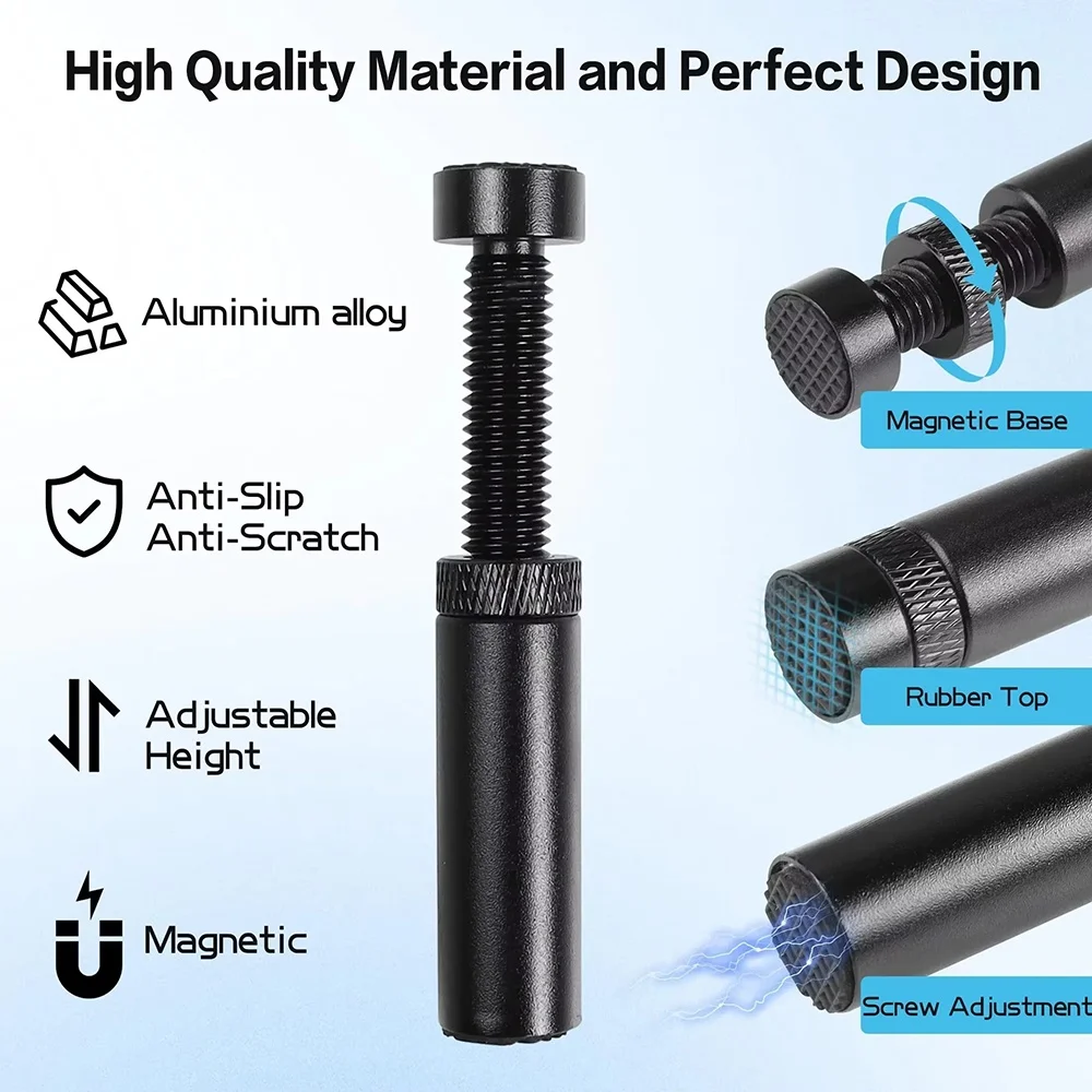 Adjustable Aluminum Alloy GPU Support Bracket Telescopic Rotary Screw Graphics Card Holder For Laptop Desktop PC Case Accessory