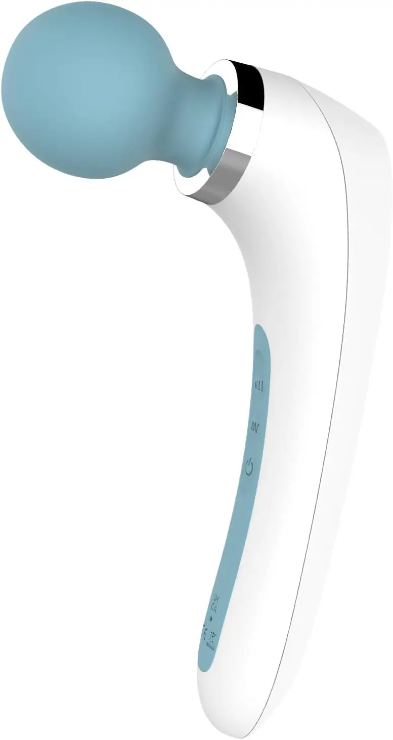 Personal Vibrating Massager Cordless-Waterproof Rechargeable Handheld Electric Back Massager, Shoulders & Neck Full Body Mu