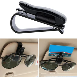 Auto Car Sun Visor Glasses Sunglasses Clip Multi-Function Portable Fastener Card Ticket Glasses Cip Holder Universal Case Box