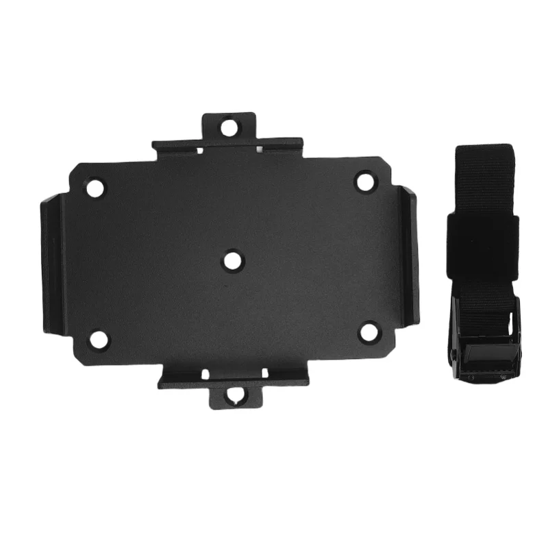 

Небольшой лоток для батарей, алюминиевое крепление для лодки с регулируемым удерживающим ремешком для хранения батарей 12 В, 6-15 Ач, 6 В, 7-12 Ач