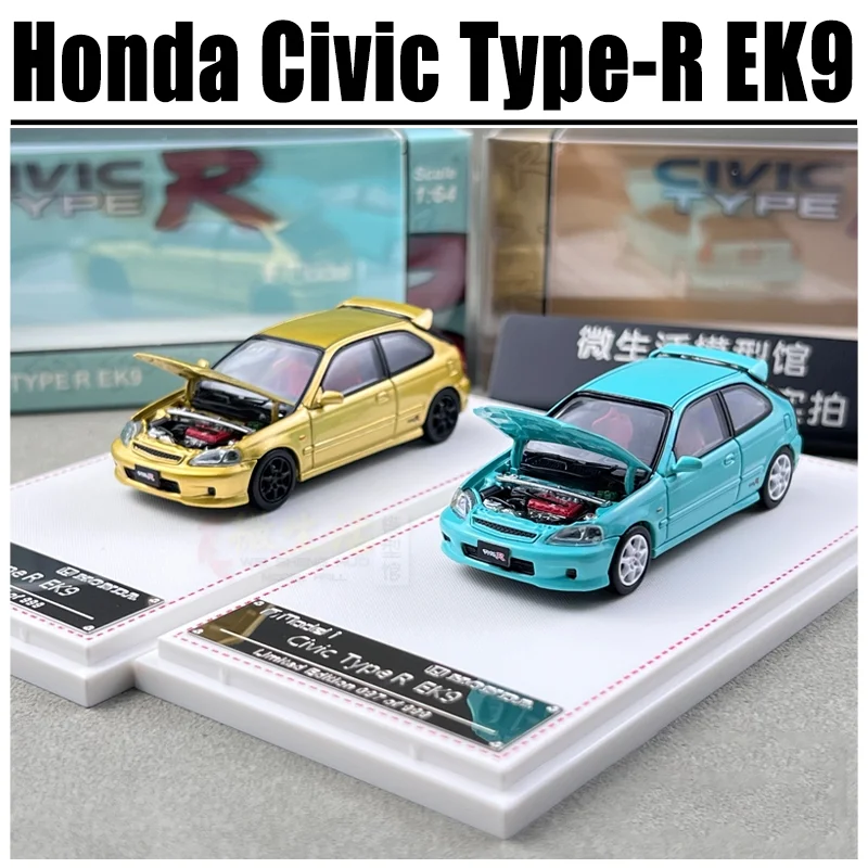 

FH 1/64 Honda Civic Type-R EK9 Alloy Toy Motor Vehicle Diecast Metal Model Gifts