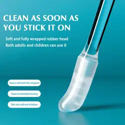 Disposable Sticky Ear Pick Reusable Ear Cleaner For Ear Cleaning Sticky Ear Sticks Cotton Swab Ear Cleaning Tools E2g2