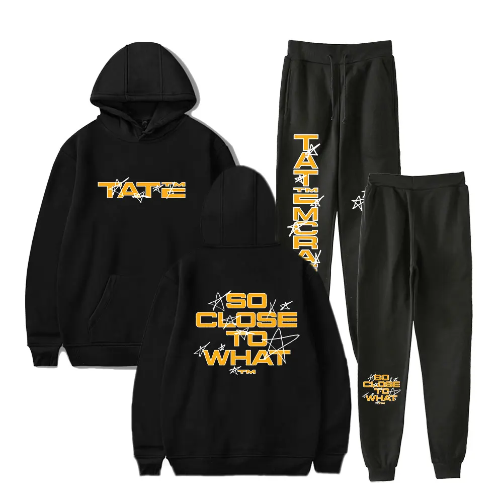 Tate McRae Stars Hoodies Jogger Pants Miss Possessive Tour 2025 Merch Cosplay Women Men Fashion Streetwear Set