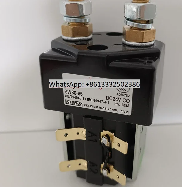 

Genuine Albright Contactor SW80 SW80-6 SW80-65 SW80-1919L 24V SW80B-156 48V SW80B-2149 80V Solenoid Relay Switch 24 48 80 Volt