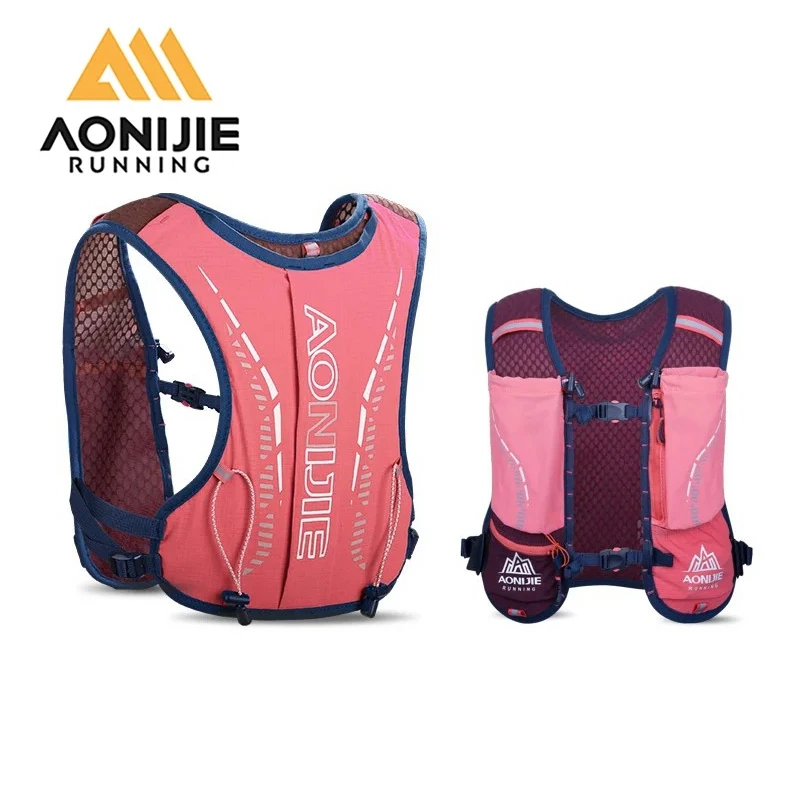 AONIJIE Kids Ultralight Backpack Trail Running Vest Outdoor Hydration Bags Hiking Pack For Girls Boys Children 6 To 12 Years Old