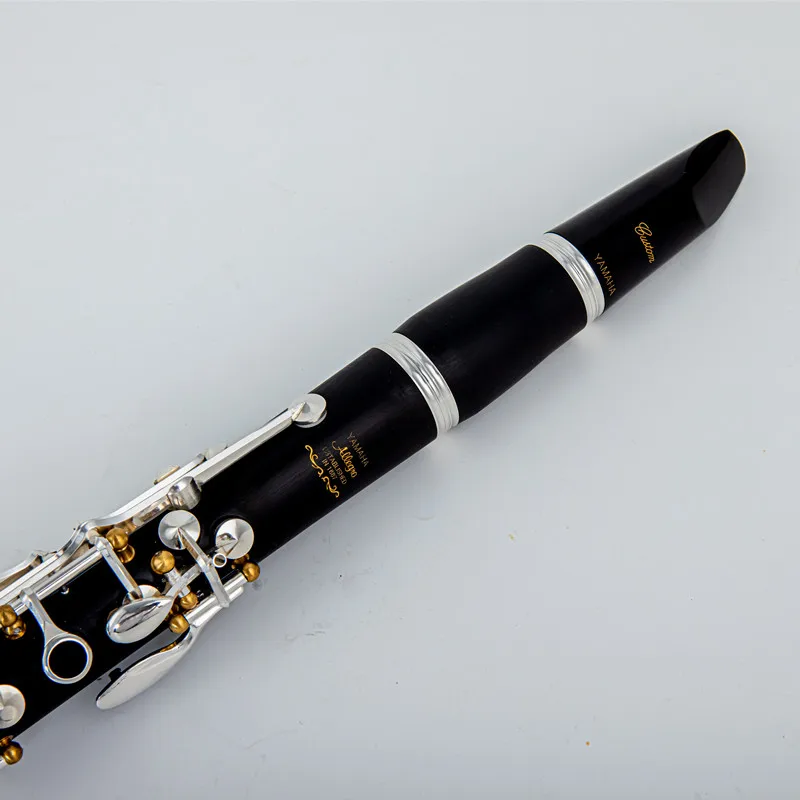 Japan 550 B-flat Tune Professional High Quality Woodwind Instruments Clarinet Black tube With Case Accessories