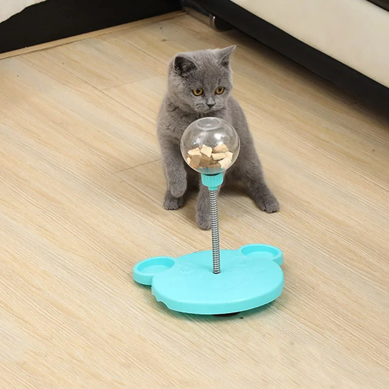 Cat Leaking Food Ball Interactive Treat Leaking Toy Small Dogs Original Slow Dog Feeder Fun Pet Products Accessories