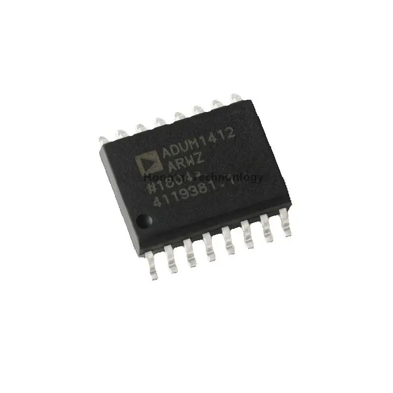 Hongtai Technology New and Original ADUM1412ARWZ-RL SOIC-16 Quad Channel Digital Isolator Chip