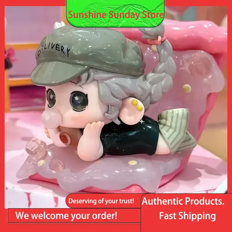 

Подлинная Oona V2 All Pink Day Series слепая коробка игрушки милые фигурки героев модная модель мультяшный декор стола для взрослых и детей подарок-сюрприз