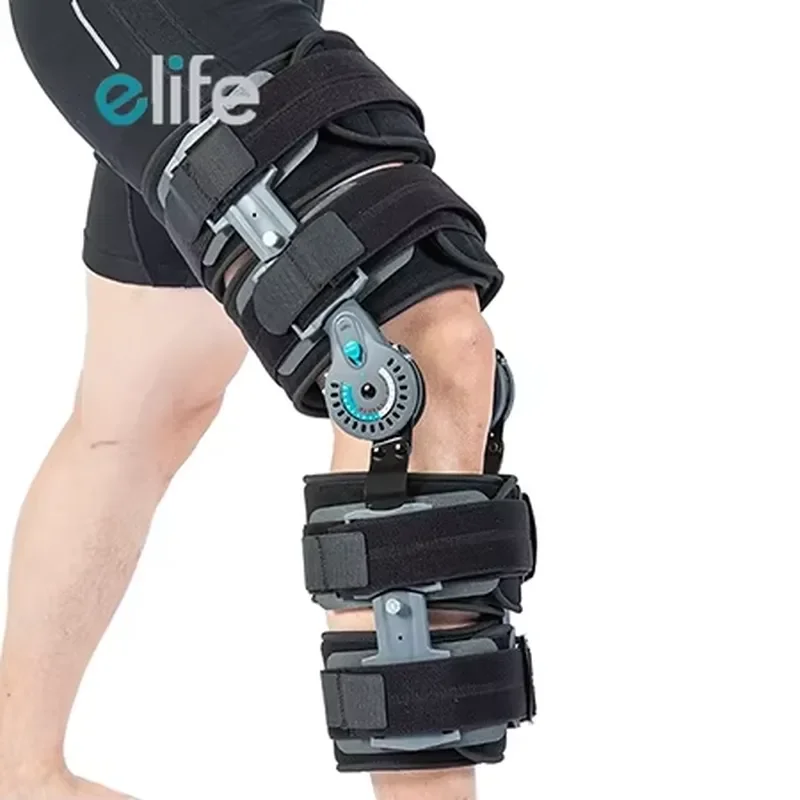 for E-Life E-KN099C Hinged Knee Brace Cool Foam Knee Pads Support Stabilizer for Men Women Sports Injury Recovery Pain Relief