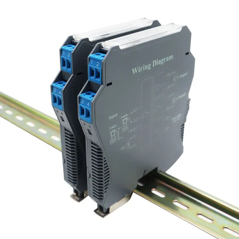 DQ703HB Signal Isolator 1 Input 2 Input Output 4-20mA Signal Converter Signal Separator Current Separator