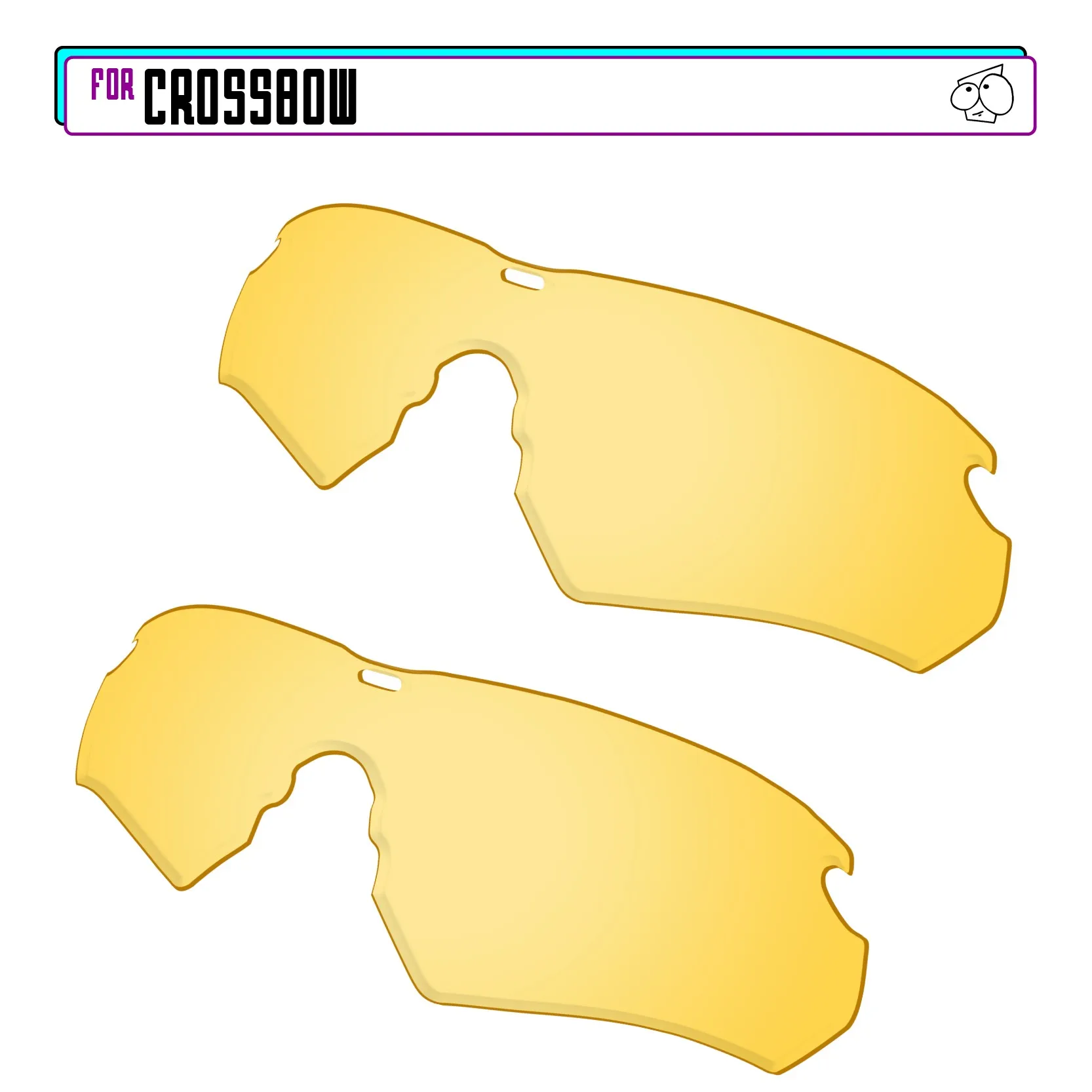 SunglassDoctor Polarized Replacement Lenses for ESS Crossbow Sunglasses - Multiple Options
