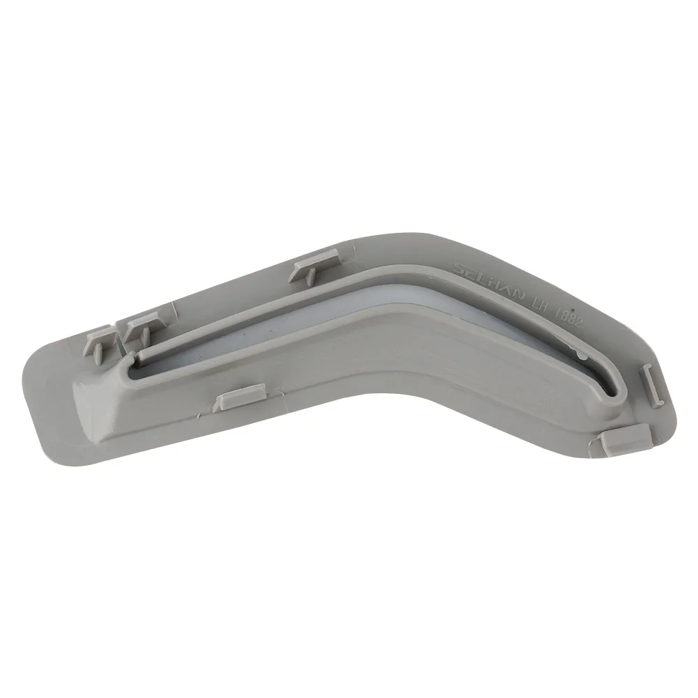 Grey Seat Belt Selector Gate Cover Trim 1PC Fit For Volvo V70 S80 XC90 XC70 ABS Plastic Brand New Durable Easy Long Service Life