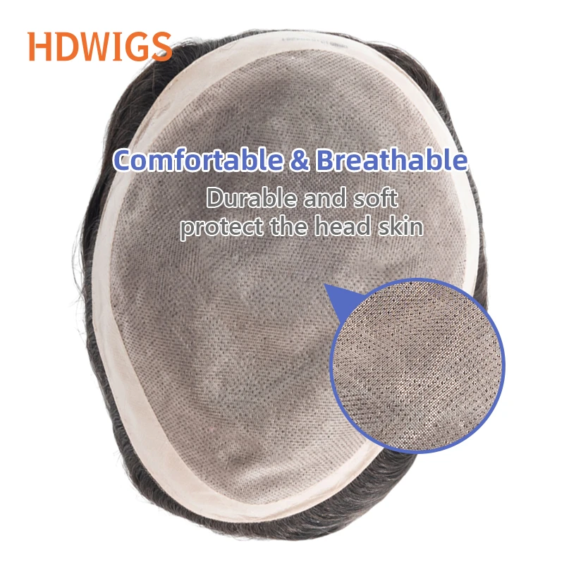 

Парики HDWIGS, мужские капиллярные протезы, моно NPU Base, мужской парик, парики из натуральных человеческих волос, натуральная прочная система человеческих волос, шиньон